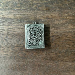 VINTAGE CADUCES MEDICAL INSIGNIA LOCKET